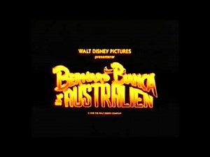 Bernard och Bianca i Australien (1990) Svensk trailer VHS