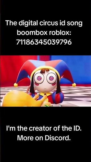 the digital circus id song boombox roblox #boombox #роблокс #roblox #music #thedigitalcircus #song