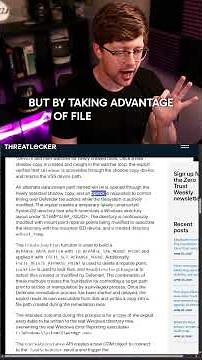 Hacker Drops INSANE Exploit #hacking #cybersecurity #windows