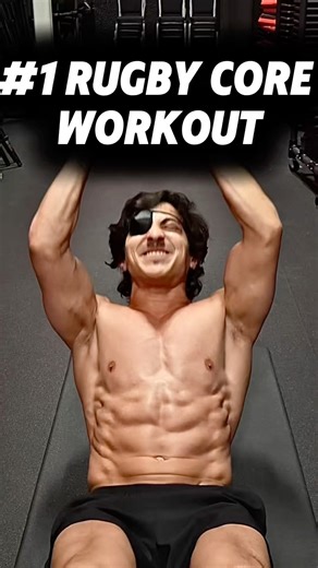 #1 Rugby Core Workout 🫡 my fitness app in my bio #bernardorebeil
