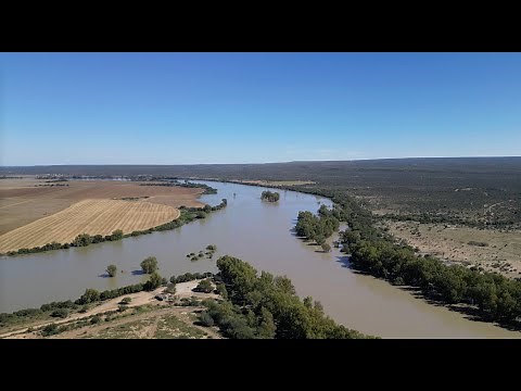 When Rivers Collide: Orange & Vaal Confluence in Flood