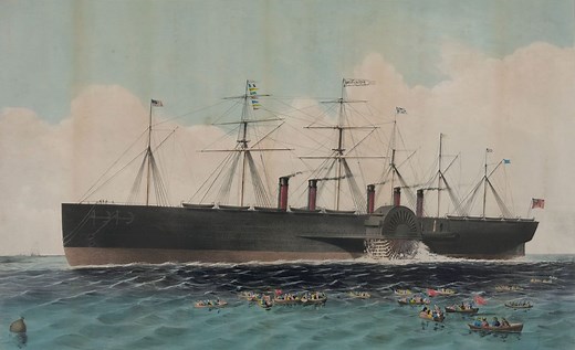 35K views · 432 reactions | The Steamship That Conquered the Atlantic In the 19th century, steamships transformed ocean travel forever. One legendary vessel changed history by conquering the Atlantic, proving that human innovation could tame the world's roughest seas. #viralpost2025 #trendingreels #science #facts #factsvideos #reels #video #scienceexperiment #viralvideos #followers | facts videos | Facebook