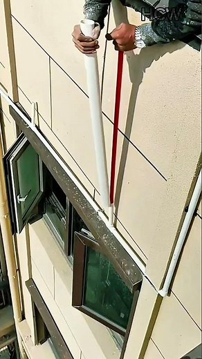 Smart Outdoor Pipe Connection Trick, Fast, Clean, Precise.