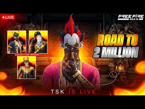 GO 2M BACK TO BACK BOOYAH💀TSK FF😱#freefireprank #freefirelive #totalgaming #tskff