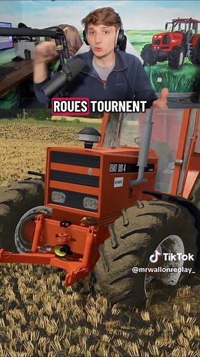 Coincé dans la boue avec mon tracteur FS25