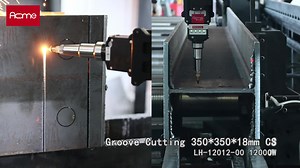 Professional 5D H Profile Steel Laser Cutting Machine #ACME laser own designed #tubecuttingmachine, high power #12000W, steady working performance and high automation. #tubelasercutter #lasercuttingmachine | Acme Laser