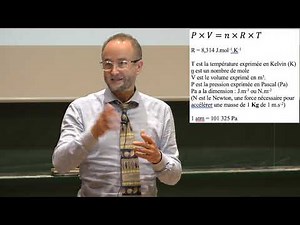 Les gaz parfaits - notions de base