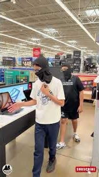 How many electronics are on display at Walmart? #fyp