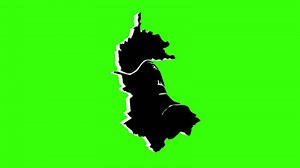 Download green screen 3d map of Linz in austria for free