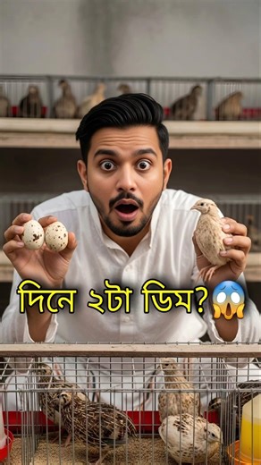 Two Eggs a Day? 😯 Shocking Truth About Quail Egg Laying! #birds #quaileggs #shorts