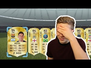 FIFA 16 - THE WORST TIME TO PACK MESSI