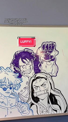 How to Draw Tundra from Demon Slayer on a Whiteboard