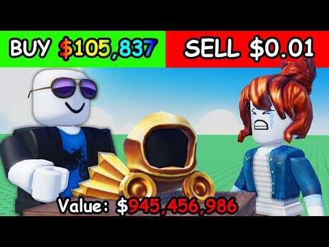 i went from POOR to RICH in Roblox pawn master tycoon...