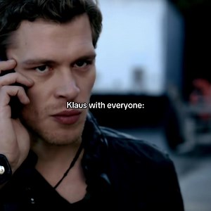 Klaus and Caroline: Funny Puppy Moment from The Vampire Diaries