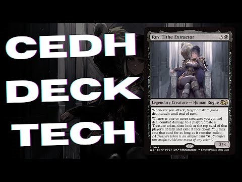 Rev, Tithe Extractor mono black cedh deck tech