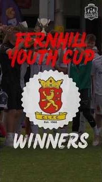 Fernhill Youth Cup champions. ⚡🏆