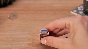 Hama 16GB USB-Stick USB 3.0 Datenstick (70 MB/s Datentransfer, USB-Stick mit Öse zur Befestigung am Schlüsselring, Speicherstick, Memory Stick mit Verschlusskappe, z. B. für Windows/MacBook) Bronze