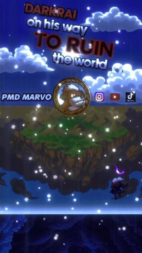 If Darkrai would have Finished His Plan Himself! 🌚⏳ Pokemon Mystery Dungeon #pokemon #pokemonshorts