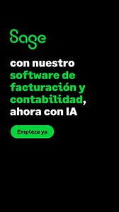 Toma decisiones más rápidas ⚡ y acertadas gracias a nuestro software de facturación y contabilidad, ahora potenciado por IA. 📊 | Sage