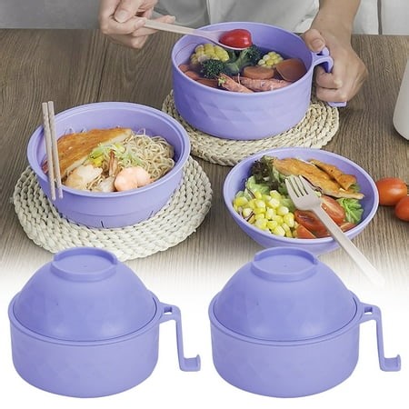 Tableware set! Ramen Bowl Set Microwave Ramen Cooker Instant Noodles Bowl With Chopsticks Rapid Ramen Noodles For College Dorm Room Dishwasher - Walmart.ca