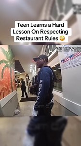 661K views · 4.7K reactions | Teen learns a hard lesson on respecting restaurant rules | Convenient Container Homes | Facebook