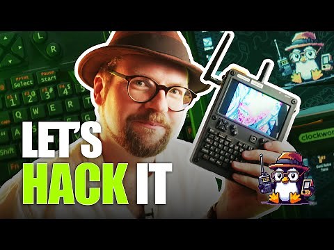 Handheld Linux Cyberdeck / clockwork uConsole