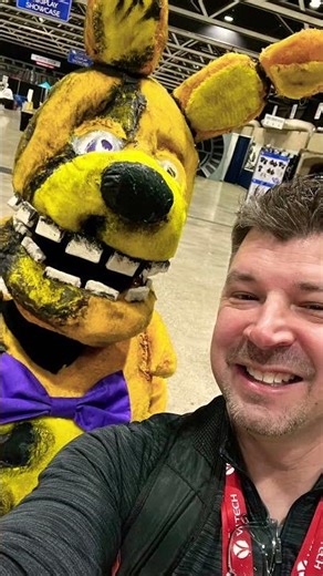 My Spring Trap cosplay at Planet Comic-Con! #fnaf #fnafcosplay #yellowrabbit #fivenightsatfreddys