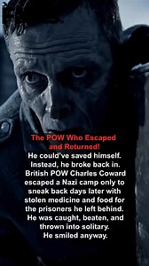 Charles Coward, known as “The Count of Auschwitz,” was captured during WWII but never stopped fighting. He smuggled supplies, forged papers, and even saved hundreds of Jews from transport by swapping identities with dead prisoners. When asked why he returned after escaping, he said, “Because my friends were still there.” #WWIIHistory #fblifestyle #WarStories #TheWarRoom #HolocaustHeroes | The War Room