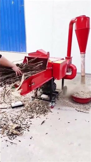 Multi-Function Chaff Cutter Test | Grass, Corn & Biomass Cutting Machine in Action