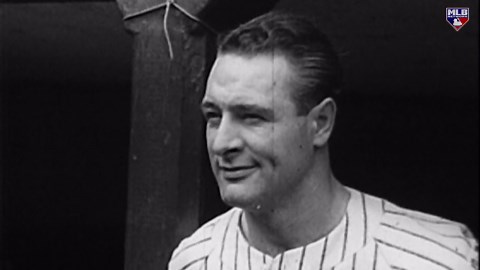 Remembering Lou Gehrig removing himself from lineup