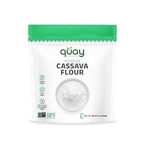 Cassava Flour - Gluten Free & Grain-Free Flour for Baking - Non-GMO, Made from 100% Yuca Root, All-Purpose Wheat Flour Substitute & Alternative - Soy Free Fufu & Farofa Flour - 4 Pounds