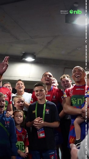 A very special team song with the Old Boys 🔊 #defendthekingdom #nrl #teamsong Brought to you by nib