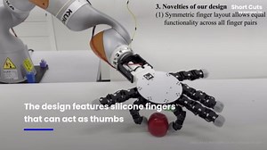 Real-life "fingers": scientists create a robotic hand with a life of its own