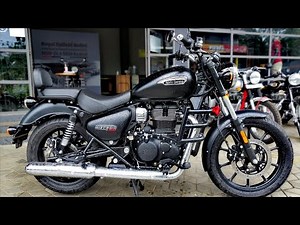 2021 Royal Enfield Meteor 350 | Stellar Black | Walkaround Review - 2021 Royal Enfield Meteor 350