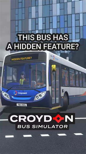 THIS BUS HAS A HIDDEN FEATURE | Croydon: London Bus Sim