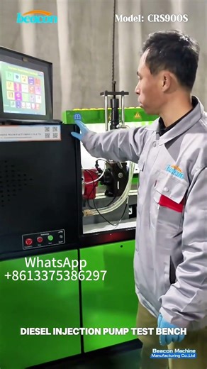 CRS900S Mechanical Diesel Fuel Inline Pump Stand and Common Rail Injector Diesel Injector TestBench