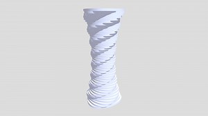 Revolving Parametric Tower - Download Free 3D model by Ayman.Ibrahim