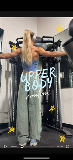 Here’s my current upper body routine for strong arms 💪🏻 Save this video and try it out!!🤍 #upperbodyworkouts #tonedarmworkout #armworkout #fitness