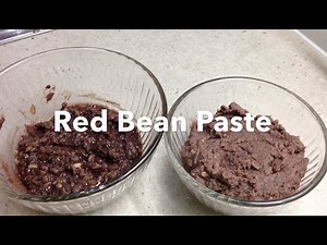 Sweet Red Bean Paste Anko Ogura Thermo cheekyricho tutorial