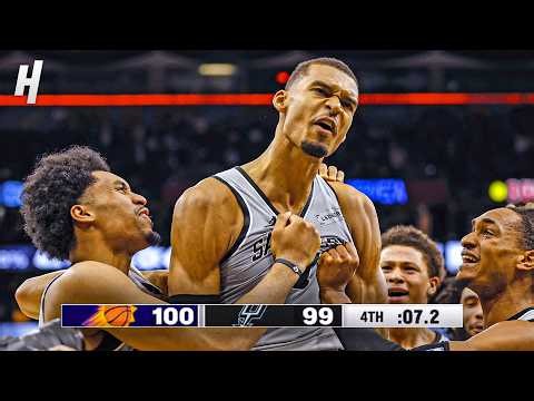 Victor Wembanyama STUNS Suns with GAME WINNER 😱