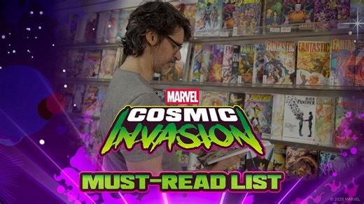 MARVEL shares a MARVEL Cosmic Invasion "official reading list" to prime you for the game's release