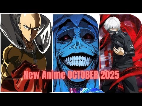Anime releasing October 2025 | Fall 2025 New Anime