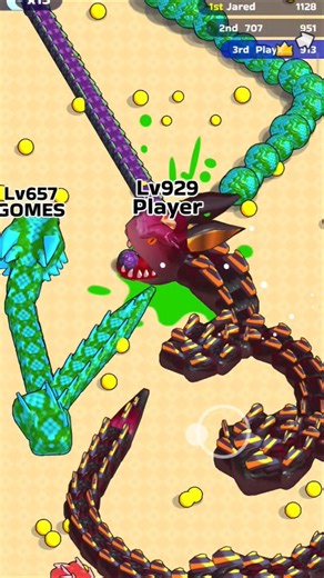 🐍snake Clash 😇New snake 🐍 Clash #Gameplay#lifeisbutadream #foryou #india