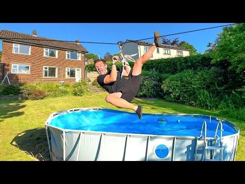 The Zipline Plunge Pool is Complete!