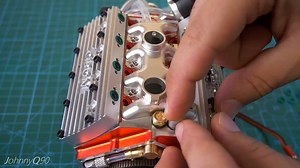 003. 世界上最小的平头 V8装配与运行