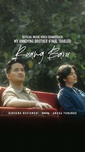 ANGGA YUNANDA on Instagram: "Excited plus deg-degan! Akhirnya Official MV RUANG BARU dari OST #MyAnnoyingBrother rilis juga hari ini, semoga kalian bisa enjoy dan kebayang memori manis sama orang tersayang. ❤️ Cek full MV-nya di Youtube BASE Entertainment @base.id #MyAnnoyingBrother #FilmMAB"