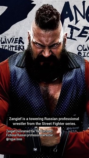 Rogue Boss | Zangief (nicknamed the "Red Cyclone): Fictional Russian professional wrestler #Zangief, nicknamed the “Red Cyclone,” is a fictional... | Instagram