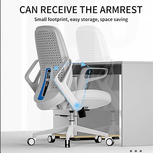 [Hot Item] Sample Customization MID Back Executive Modern Ergonomic Office Chairs Mesh Task Office Staff PC Swivel Gaming Adjustable Armrest Office Chair Furniture