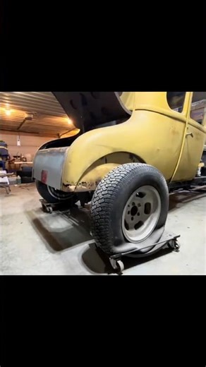 Old Car, Old Tire, Old Tire Machine! #automobile