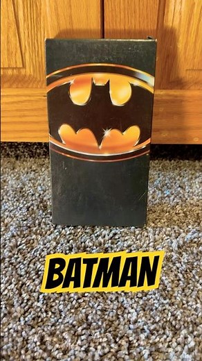 Batman on VHS